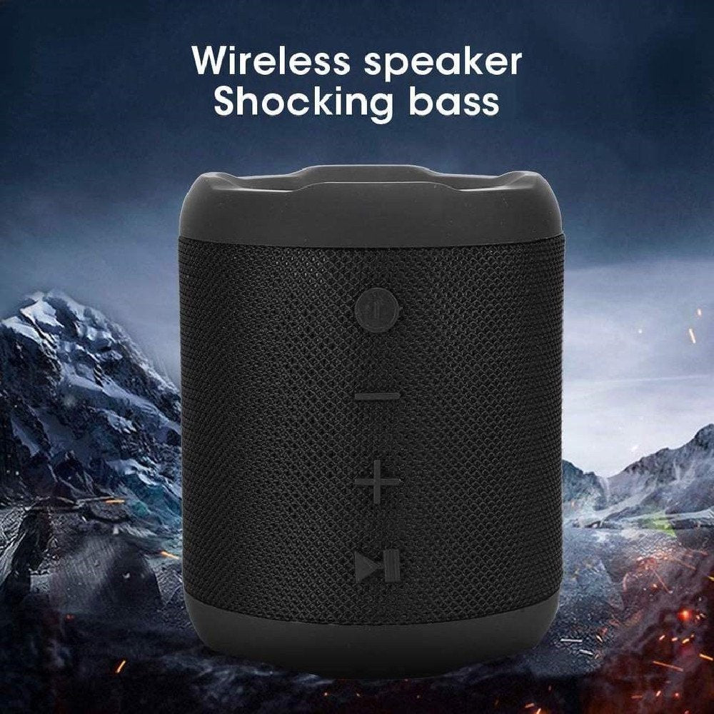 Bluetooth Speakers Portable Wireless, IPX6 Waterproof Outdoor Speaker with Subwoofer, TWS Dual Pairing Speakers Small Bluetooth Speaker